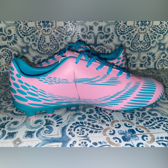 Leoci Cleats Size 6 Pink Womens - Picture 8 of 11